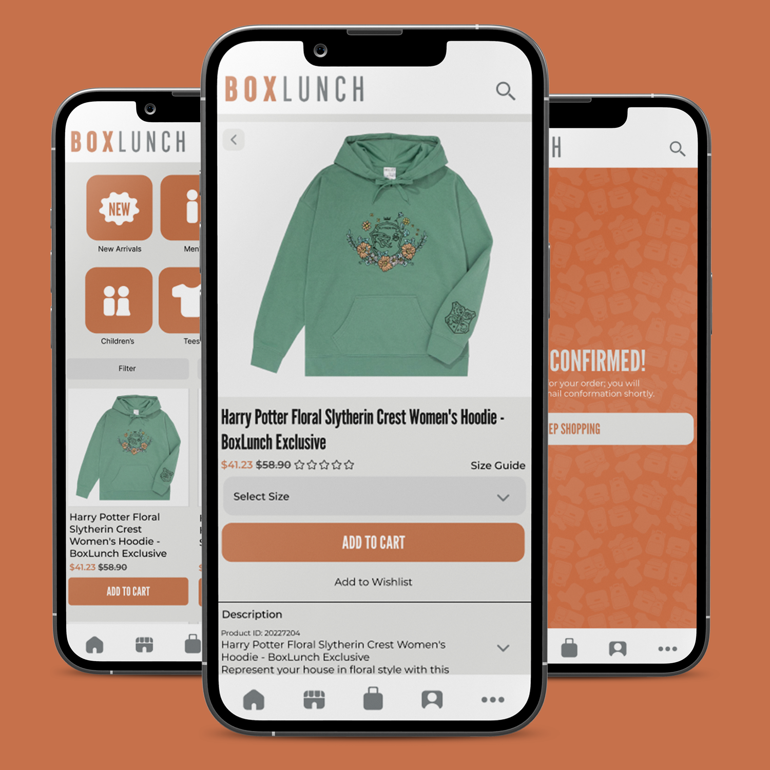 boxlunch redesign mockup