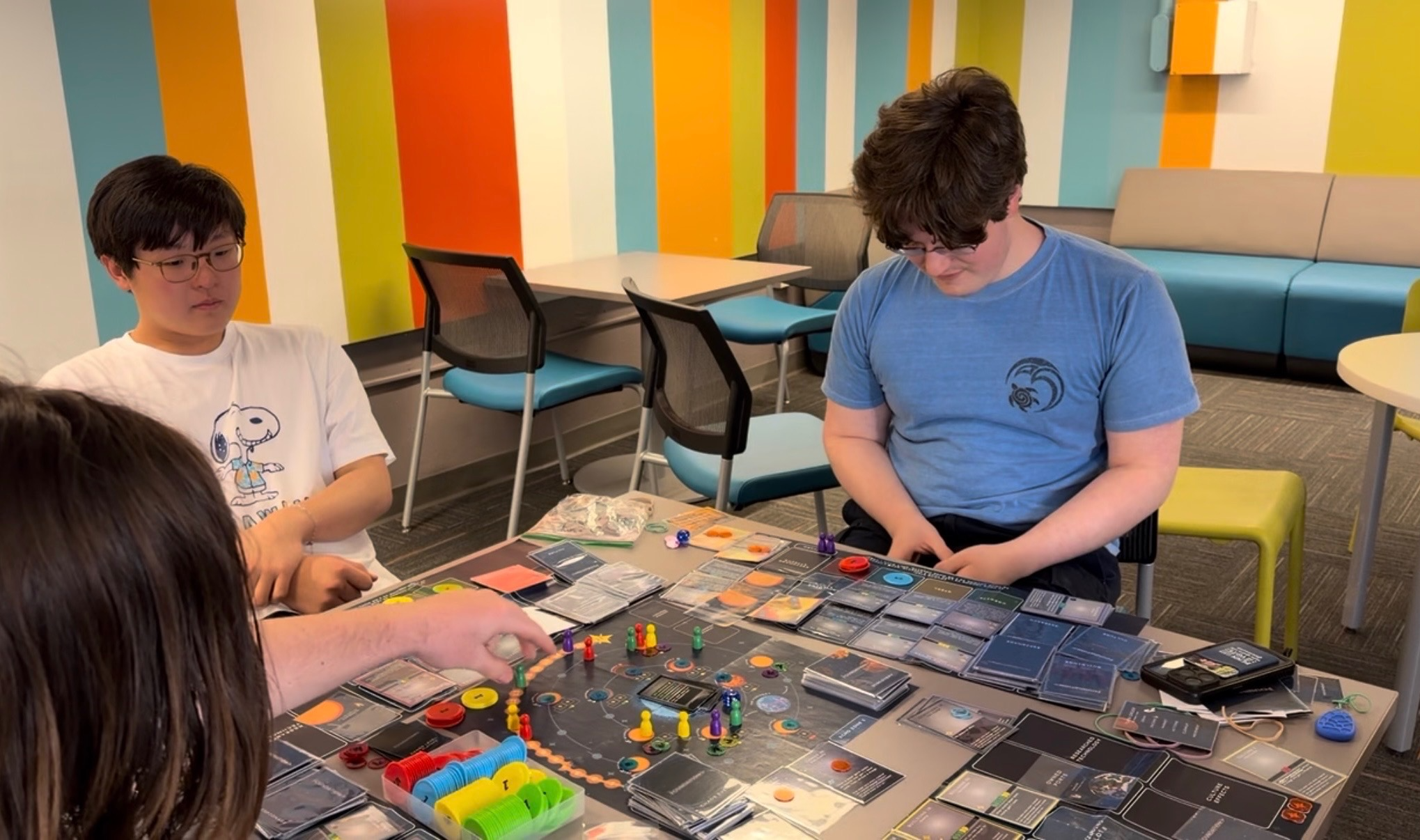 Person Playing The Foundation